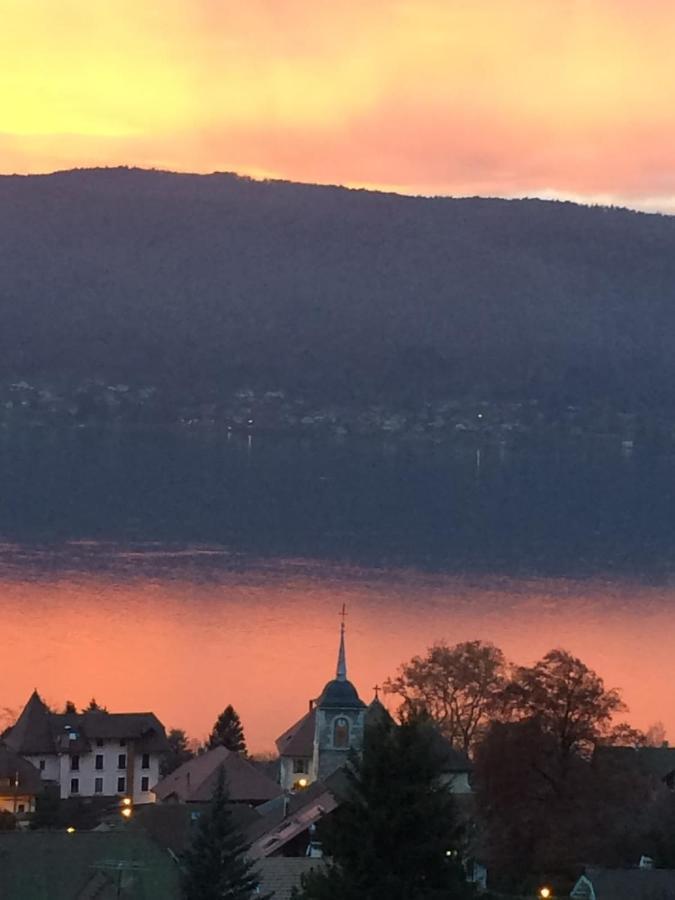 Maisonnette Vue Panoramique Lac D'Annecy Veyrier-du-Lac Εξωτερικό φωτογραφία