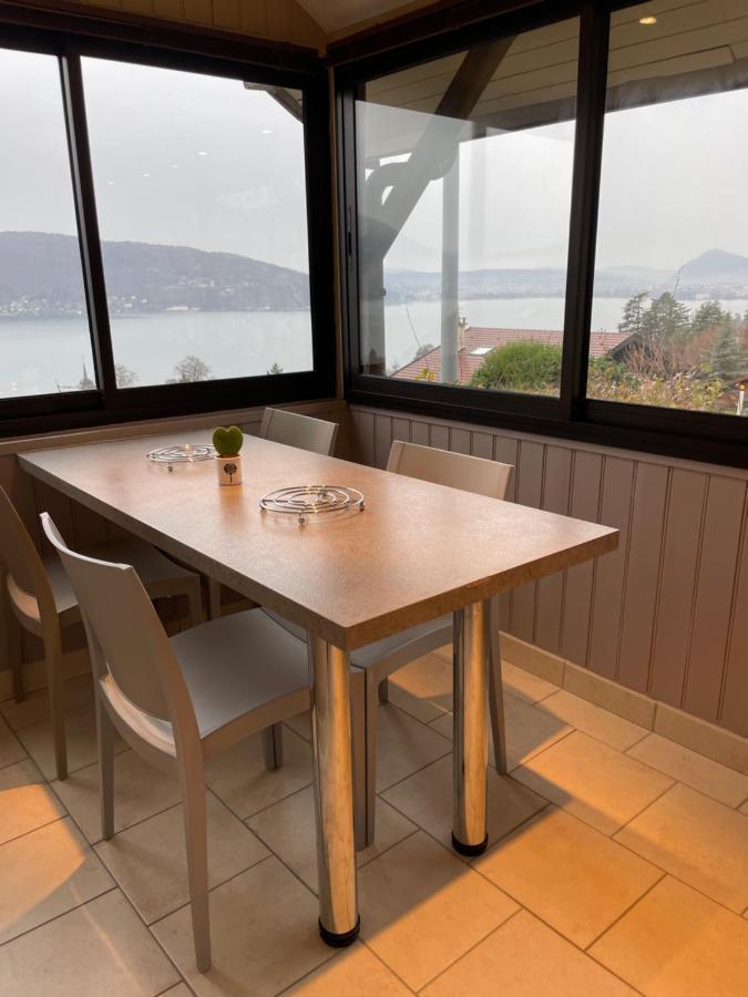 Maisonnette Vue Panoramique Lac D'Annecy Veyrier-du-Lac Εξωτερικό φωτογραφία