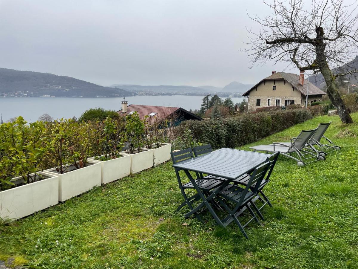 Maisonnette Vue Panoramique Lac D'Annecy Veyrier-du-Lac Εξωτερικό φωτογραφία
