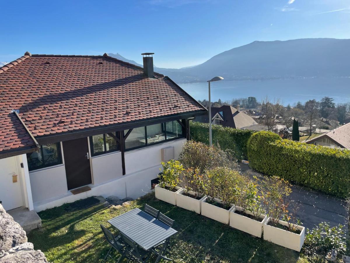 Maisonnette Vue Panoramique Lac D'Annecy Veyrier-du-Lac Εξωτερικό φωτογραφία