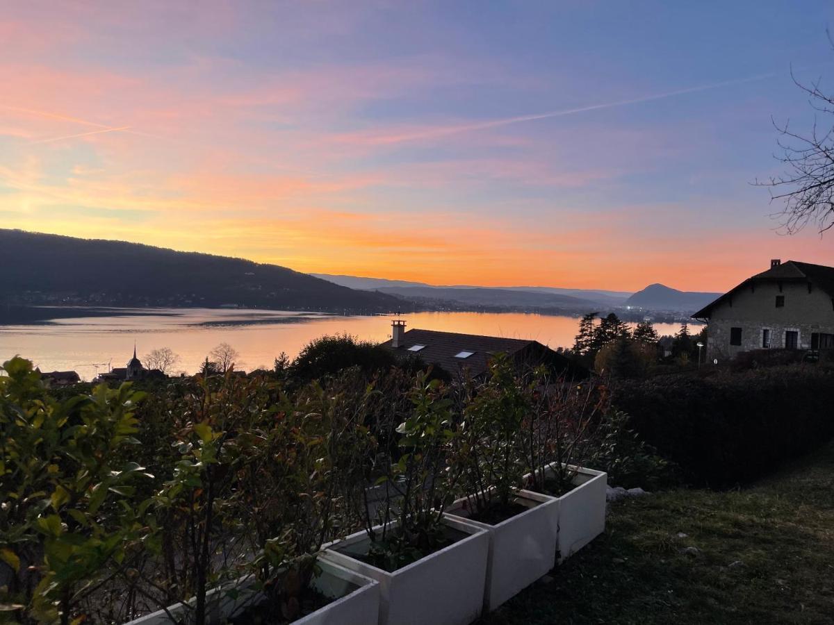 Maisonnette Vue Panoramique Lac D'Annecy Veyrier-du-Lac Εξωτερικό φωτογραφία