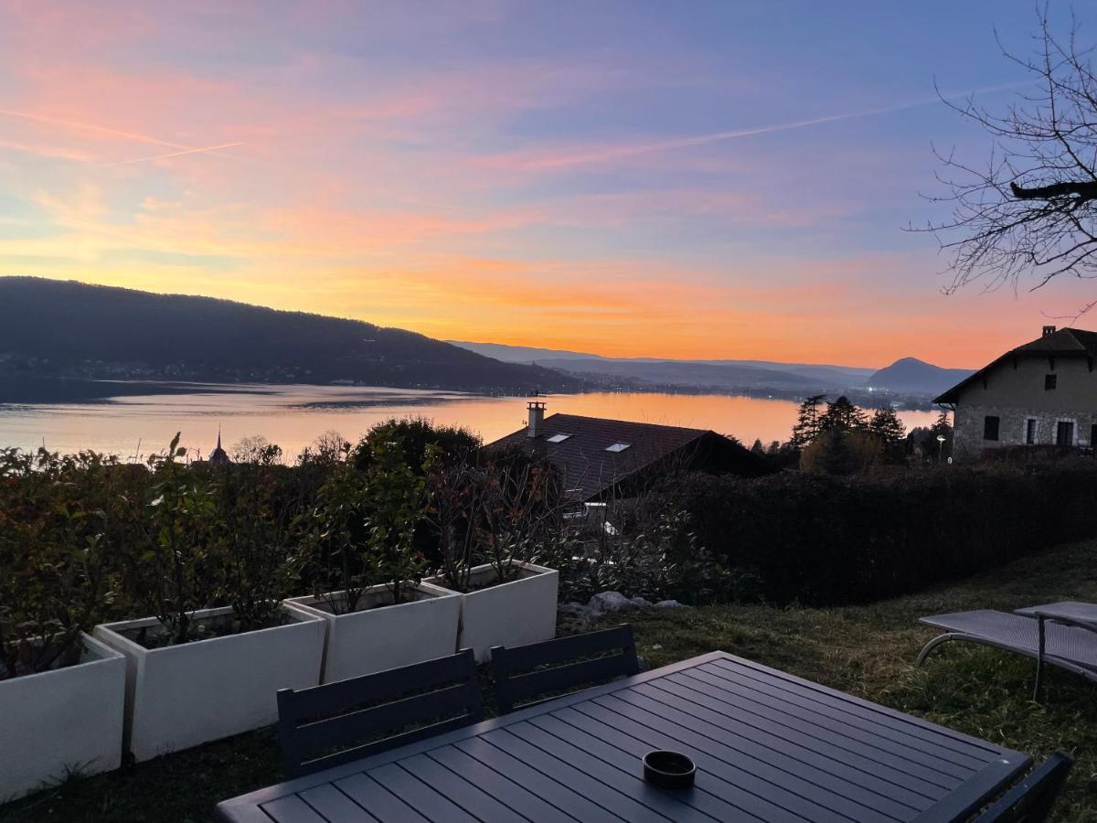 Maisonnette Vue Panoramique Lac D'Annecy Veyrier-du-Lac Εξωτερικό φωτογραφία